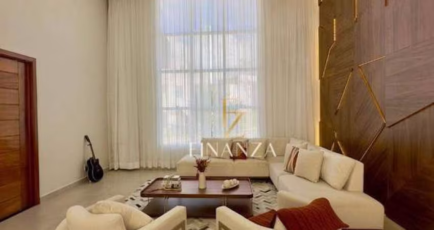 Casa térrea totalmente mobiliada(porteira fechada), condomínio Di Roma, Indaiatuba - SP