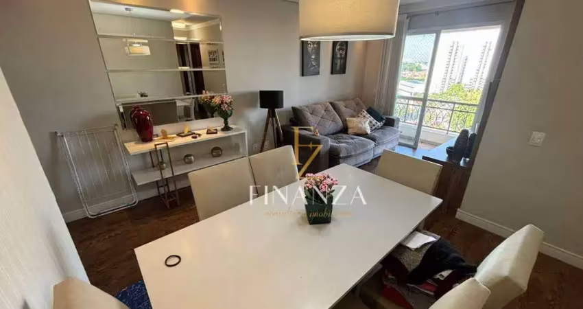 Apartamento no centro com 110 m2, 3 dorm, 1 suíte e 1 vaga, jardim pau preto, indaiatuba - sp