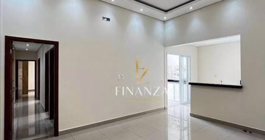 Casa com 3 dormitórios para alugar, 105 m² por R$ 4.854,00/mês - Jardins do Império - Indaiatuba/SP