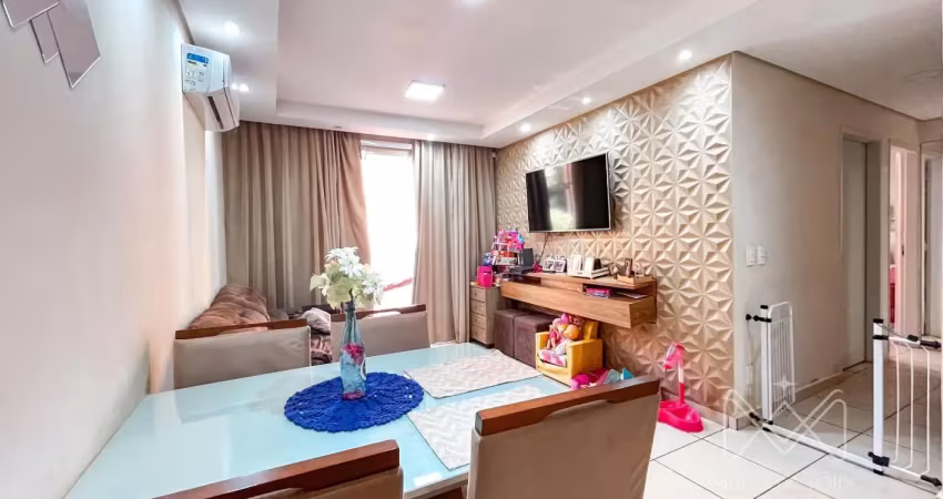 Lindo apartamento no condomínio jardim europa, 78 m², 3 quartos