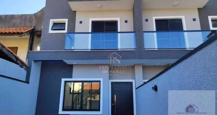 Casa com 3 dormitórios à venda, 107 m² por R$ 620.000,00 - Mogi Moderno - Mogi das Cruzes/SP