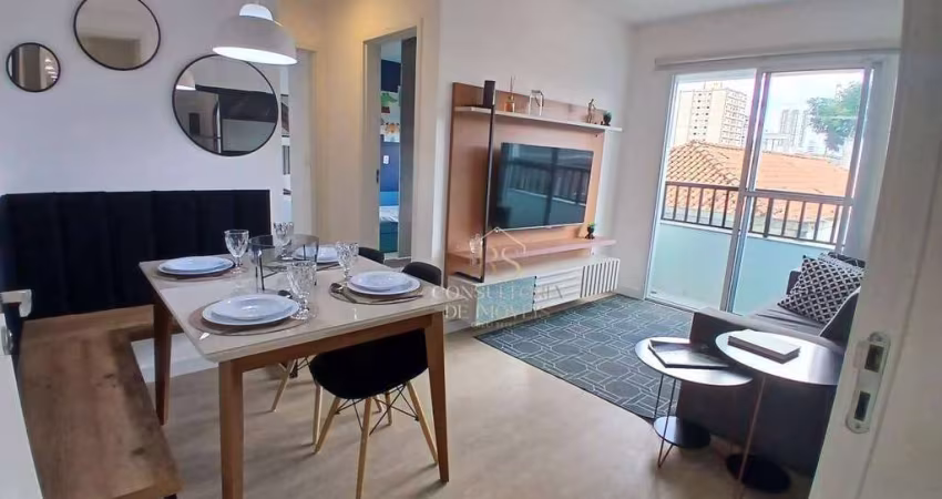 Apartamento com 2 dormitórios à venda, 44 m² por R$ 349.000,00 - Centro - Suzano/SP