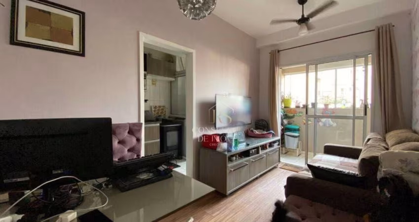 Apartamento com 2 dormitórios à venda, 50 m² por R$ 295.000,00 - Conjunto Residencial Irai - Suzano/SP