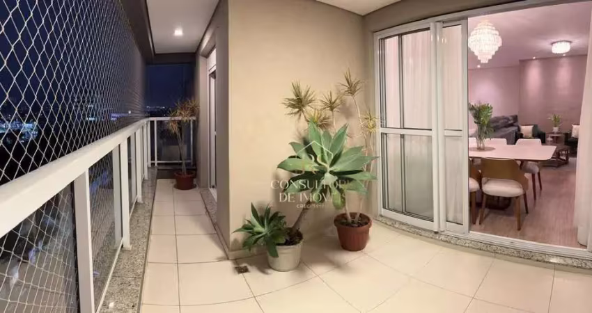 Apartamento com 3 dormitórios à venda, 117 m² por r$ 1.200.000,00 - vila paiva - suzano/sp