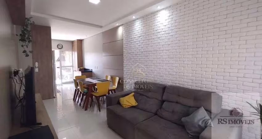Casa em condomínio com 2 dormitórios à venda, 68 m² por r$ 352.500 - jardim casa branca - suzano/sp