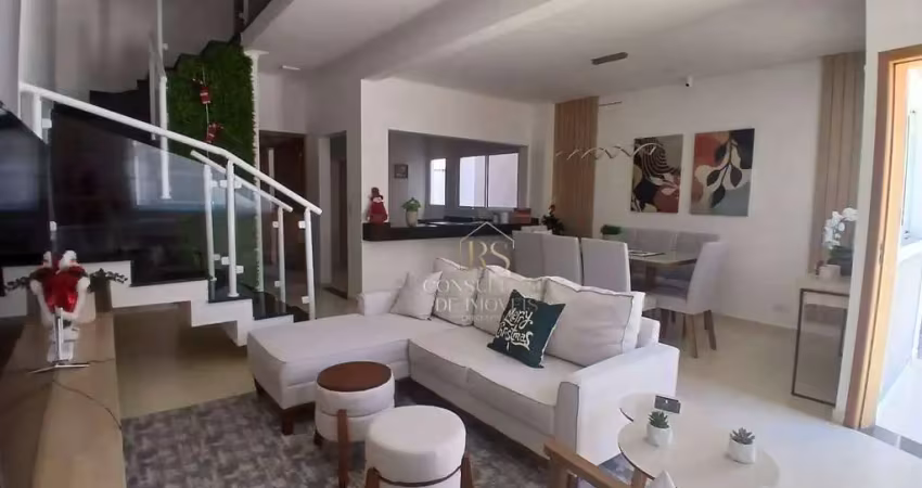 Casa em condomínio com 4 dormitórios à venda, 126 m² por r$ 1.100.000 - chácara faggion - suzano/sp