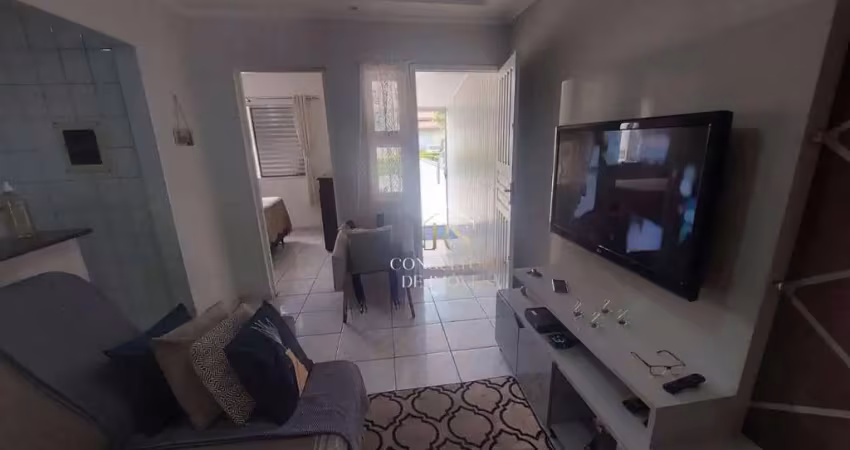 Casa em condomínio com 2 dormitórios à venda por r$ 400.000 - jardim são luís - suzano/sp