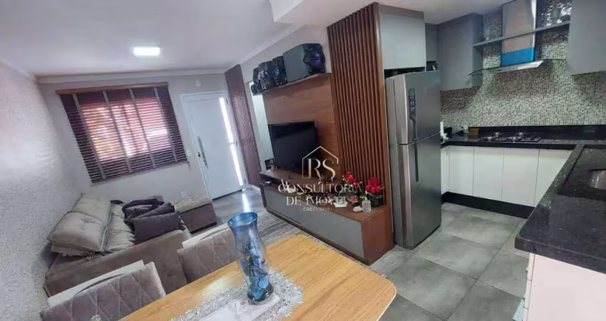 Casa com 2 dormitórios à venda, 61 m² por r$ 479.000,00 - chácara faggion - suzano/sp