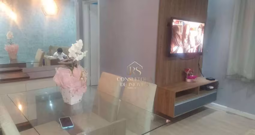 Apartamento com 2 dormitórios à venda, 58 m² por r$ 225.000 - vila nova urupês - suzano/sp