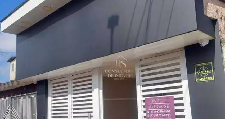 Casa comercial com 3 dormitórios para alugar, 80 m² por r$ 3.000/mês - sítio são josé - suzano/sp