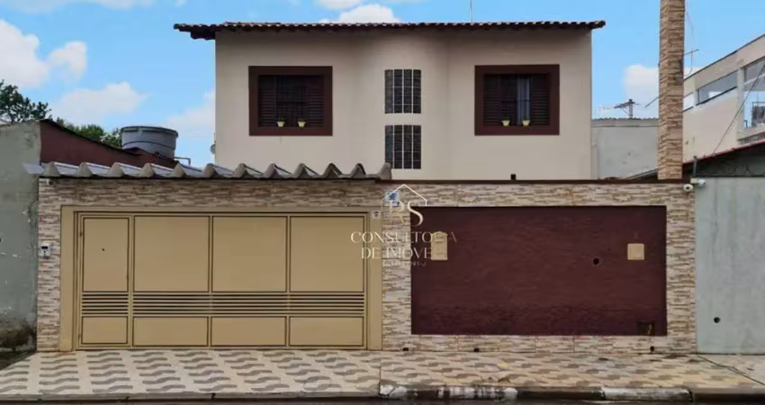 Sobrado com 3 dormitórios à venda, 161 m² por r$ 720.000 - cidade cruzeiro do sul - suzano/sp