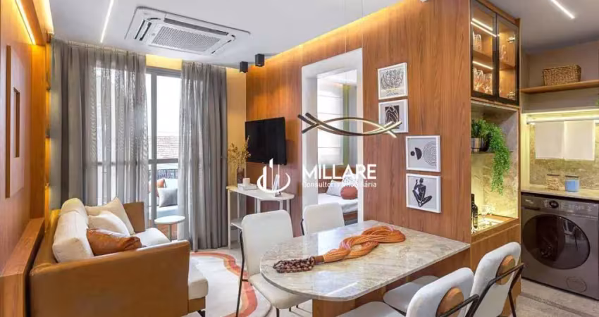 Apartamento com 2 dormitórios à venda, 38 m² por r$ 252.688 - ponte grande - guarulhos/sp