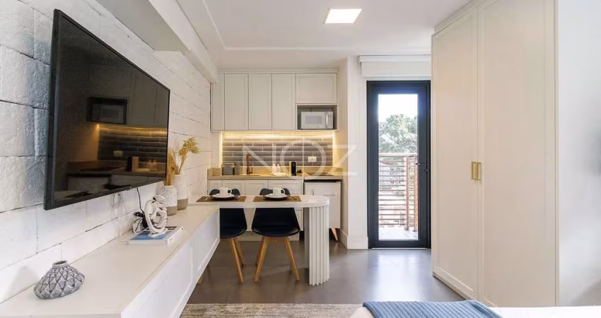 Studio, ideal para rentabilidade, mobiliado, Bigorrilho, Curitiba