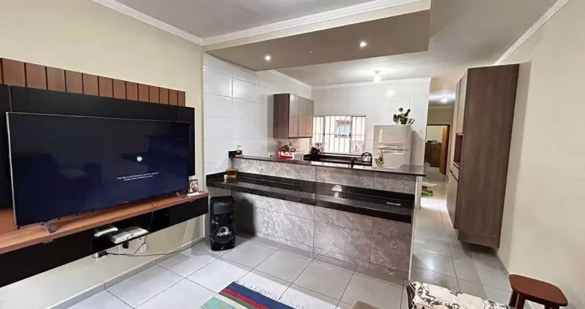 Casa com 2 dormitórios à venda, 75 m² por r$ 250.000 - jardim monte mor - botucatu/sp. financia!!!