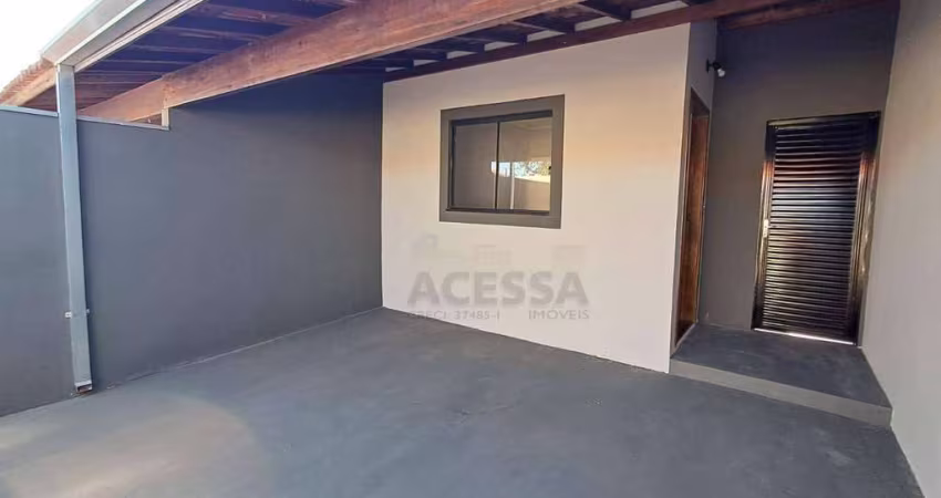 Casa com 2 dormitórios à venda, 70 m² por R$ 270.000,00 - Jardim Planalto - Botucatu/SP