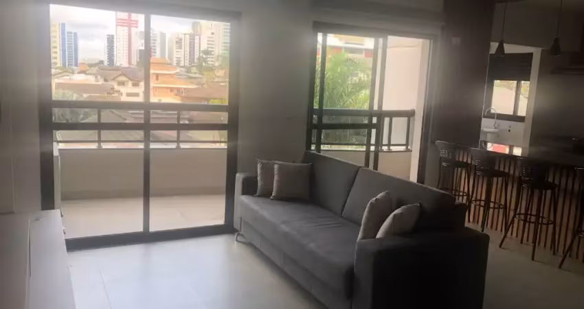 Apartamento tipo loft com 1 dormitório para alugar, 78 m² por r$ 5.200/mês - jardim aquarius - são josé dos campos/sp
