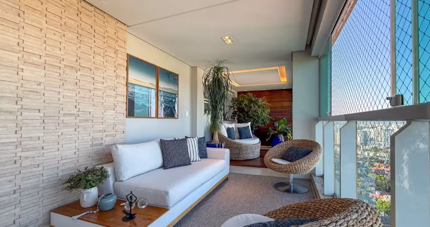Maravilhoso apartamento de altíssimo padrão, 190 m² por r$ 3.600.000 - jardim aquarius - são josé dos campos/sp