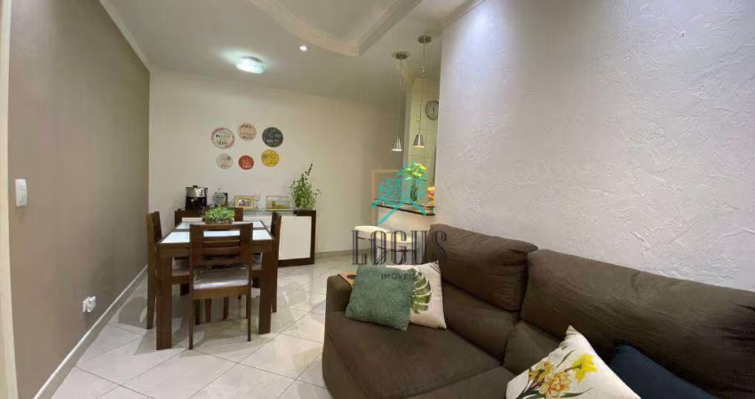 Apartamento com 2 dormitórios à venda, 55 m² por R$ 350.000,00 - Vila Gonçalves - São Bernardo do Campo/SP