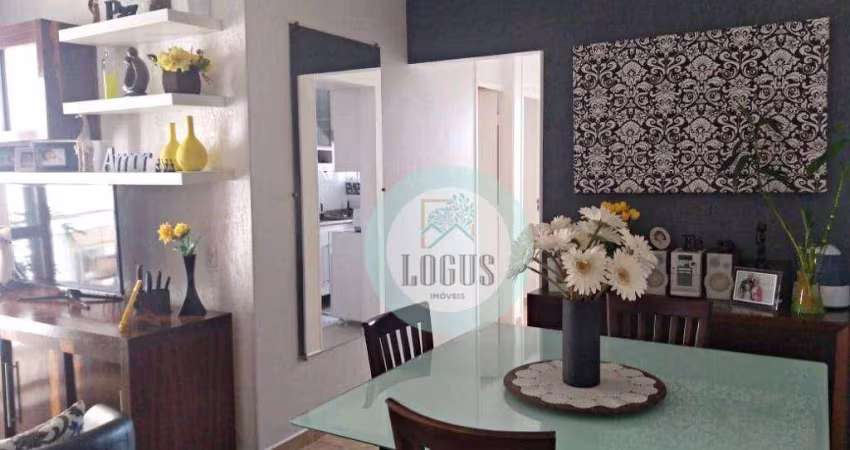 Apartamento com 2 dormitórios à venda, 55 m² por R$ 320.000,00 - Planalto - São Bernardo do Campo/SP