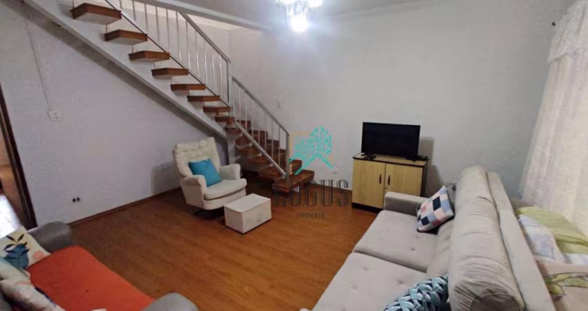 Sobrado com ótima disposição de 251m² composto por 4 dormitórios, à venda por R$ 830.000 - Jardim Hollywood, SBC/SP