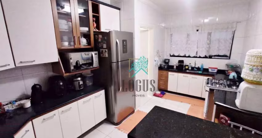Apartamento bem distribuído com 94m² composto por 3 dormitórios com armários 1 suíte, a venda por r$ 650.000 - vila caminho do mar, sbc/sp