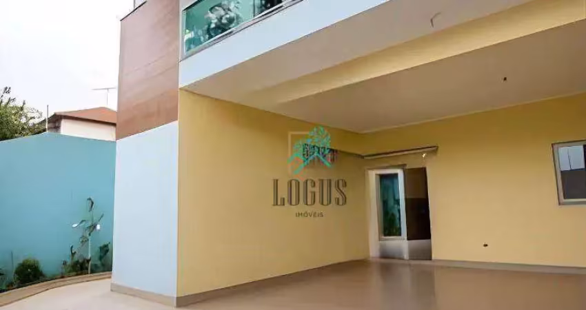 Sobrado com 5 dormitórios 5 suítes à venda, 550 m² por r$ 2.300.000 - vila alzira - santo andré/sp