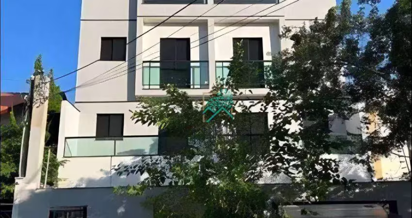 Cobertura com elevador de 2 dormitórios à venda, 86 m² por R$ 635.000 - Campestre - Santo André/SP
