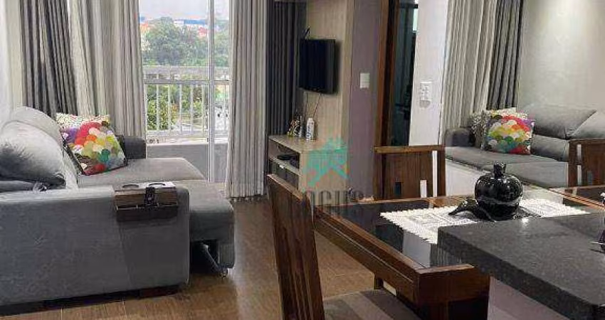 Apartamento com 2 dormitórios à venda, 50 m² por R$ 370.000,00 - Vila Príncipe de Gales - Santo André/SP