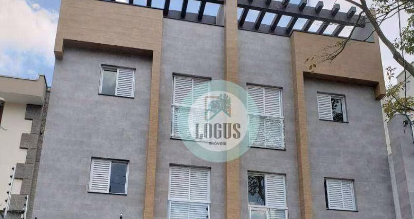 Cobertura com 2 dormitórios à venda, 100 m² por R$ 520.000,00 - Vila Floresta - Santo André/SP