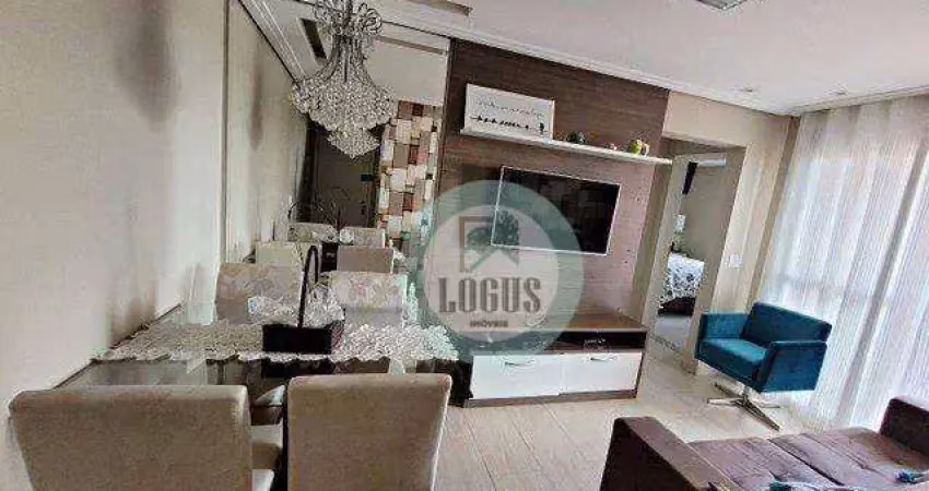 Apartamento com 2 dormitórios à venda, 52 m² por r$ 400.000,00 - jordanópolis - são bernardo do campo/sp
