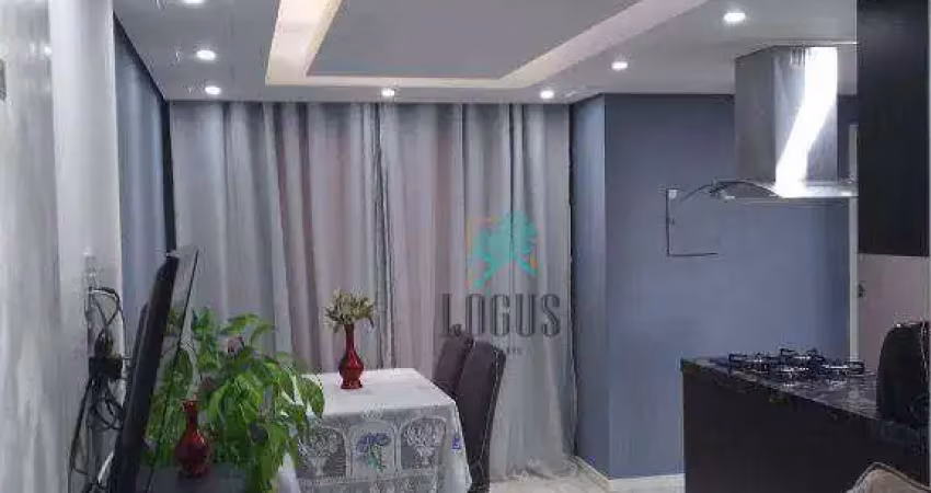 Apartamento com 2 dormitórios à venda, 49 m² por r$ 293.000,00 - vila joão ramalho - santo andré/sp