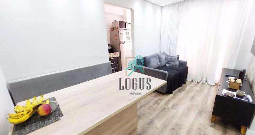 Apartamento com 2 dormitórios para alugar, 49 m² por R$ 2.062,84/mês - Ferrazópolis - São Bernardo do Campo/SP