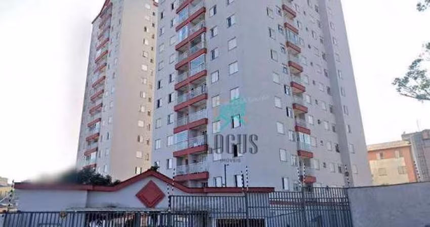 Apartamento com ótima disposição 54m², composto por 2 dormitórios, à venda por R$ 265.000 - Jardim Santo André, Santo André/SP
