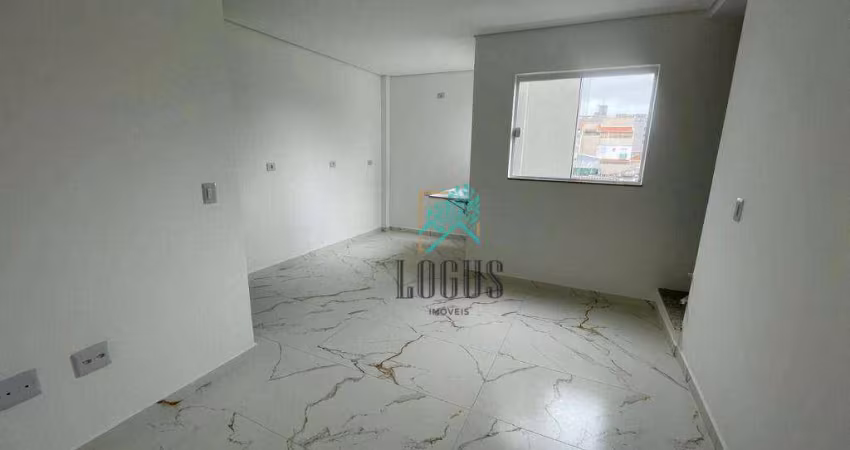 Cobertura com 2 dormitórios à venda, 105 m² por R$ 620.000,00 - Santa Maria - Santo André/SP