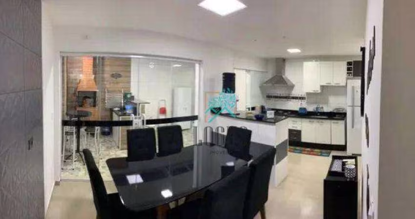 Sobrado com 3 dormitórios à venda, 130 m² por R$ 740.000,00 - Vila Tupi - São Bernardo do Campo/SP