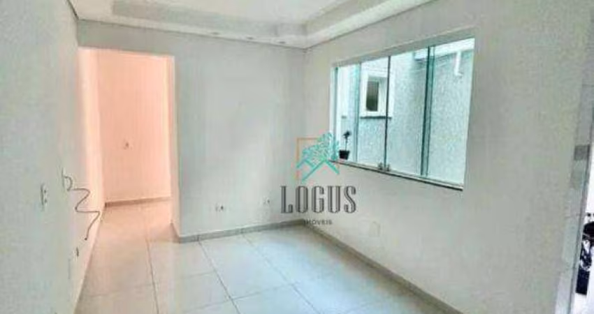 Apartamento com 2 dormitórios à venda, 55 m² por R$ 330.000,00 - Jardim Ana Maria - Santo André/SP
