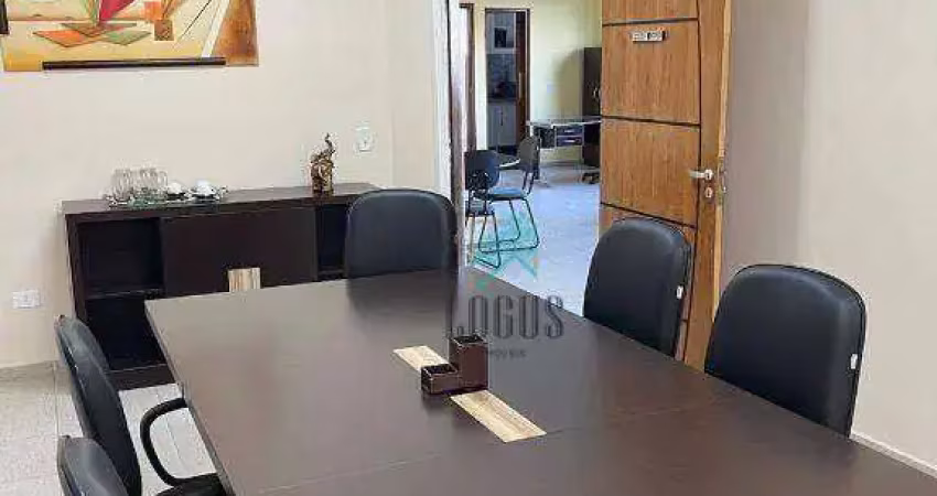 Sala para alugar, 118 m² por r$ 3.803,00/mês - centro - são bernardo do campo/sp