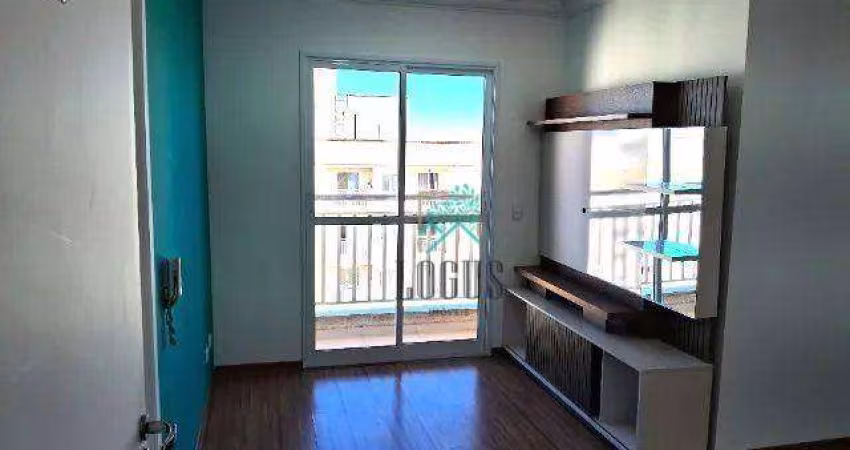 Apartamento com 2 dormitórios para alugar, 52 m² por R$ 2.300,00/mês - Vila Falchi - Mauá/SP