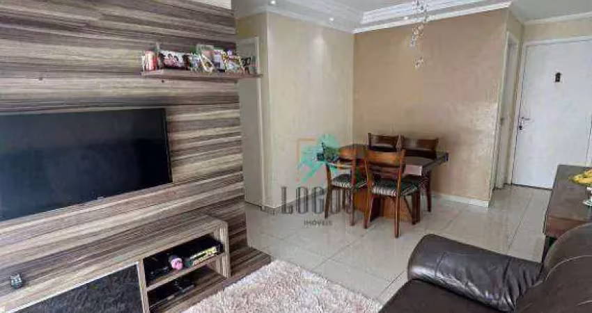 Apartamento com ótima disposição de 56m², composto por 2 dormitórios, à venda por R$ 380.000 - Assunção - SBC/SP