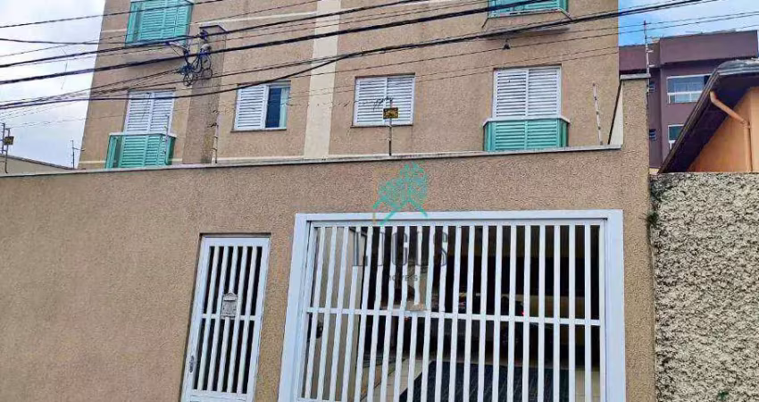 Apartamento com 2 dormitórios à venda, 51 m² por r$ 320.000,00 - jardim do estádio - santo andré/sp