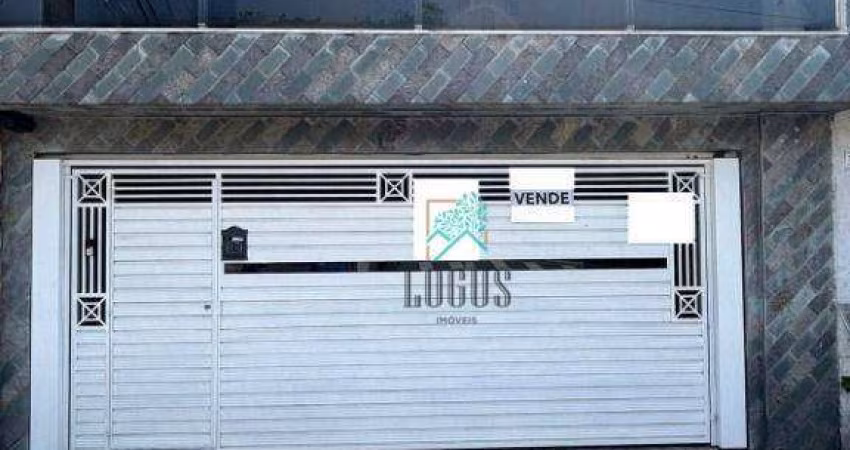 Sobrado com 3 dormitórios à venda, 220 m² por R$ 755.000,00 - Vila Camilópolis - Santo André/SP