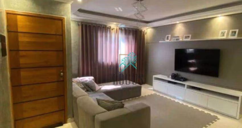 Sobrado com 3 dormitórios à venda, 156 m² por R$ 805.000,00 - Jardim Utinga - Santo André/SP