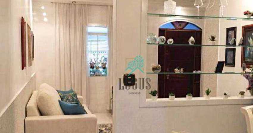 Sobrado com 190m² composto por 3 quartos com 1 suíte, à venda por R$ 850.000 - Assunção, SBC/SP