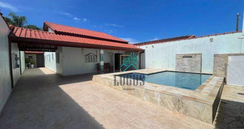 Casa com 3 dormitórios à venda, 120 m² por R$ 550.000,00 - Bopiranga - Itanhaém/SP