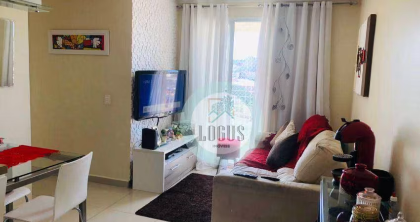 Apartamento com 3 dormitórios para alugar, 62 m² por R$ 2.672,15/mês - Ferrazópolis - São Bernardo do Campo/SP