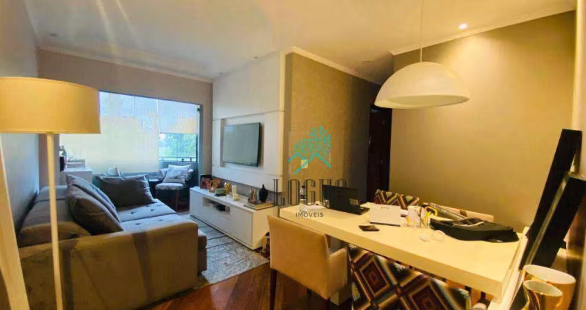 Apartamento com 3 dormitórios à venda, 73 m² por R$ 410.000,00 - Vila Euclides - São Bernardo do Campo/SP