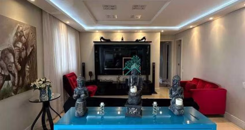 Apartamento no Mansão Imperial com 4 dormitórios à venda, 180 m² por R$ 1.900.000 - Nova Petrópolis - São Bernardo do Campo/SP