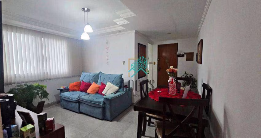 Apartamento com ótima disposição, 55m² composto por 2 quartos com planejados, à venda R$ 255.000 - Santa Terezinha, SBC/SP