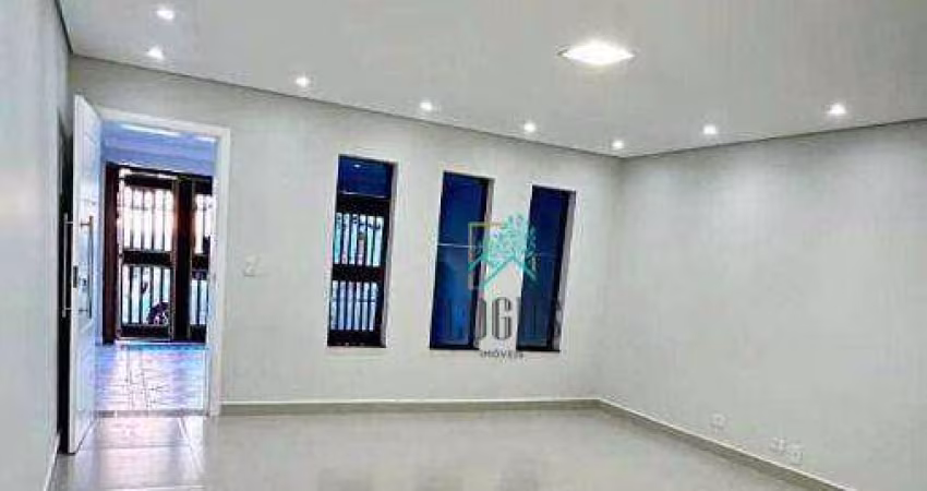 Sobrado todo REFORMADO IMPECÁVEL com 192m² composto por  3 quartos sendo 1 suíte, à venda por R$ 890.000 - Vila Camilópolis, Santo André/SP