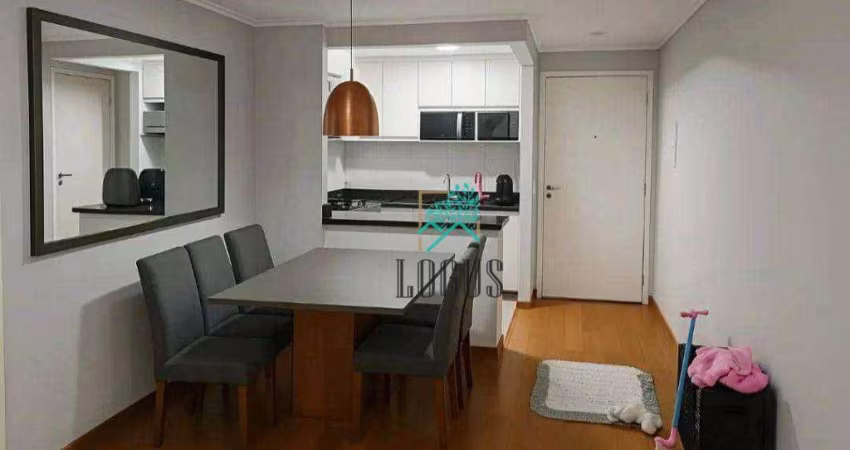 Apartamento IMPECÁVEL com 70m² composto 3 dormitórios 1 suíte, à venda por R$ 465.000 - Taboão, Diadema/SP